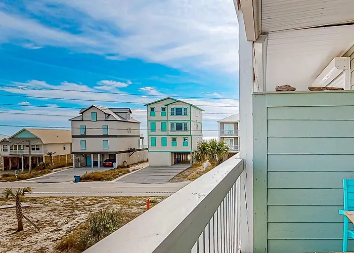 Waterfront With Shared Pool & Pier Gas Grill Balcony & Ac * Gulf Shores